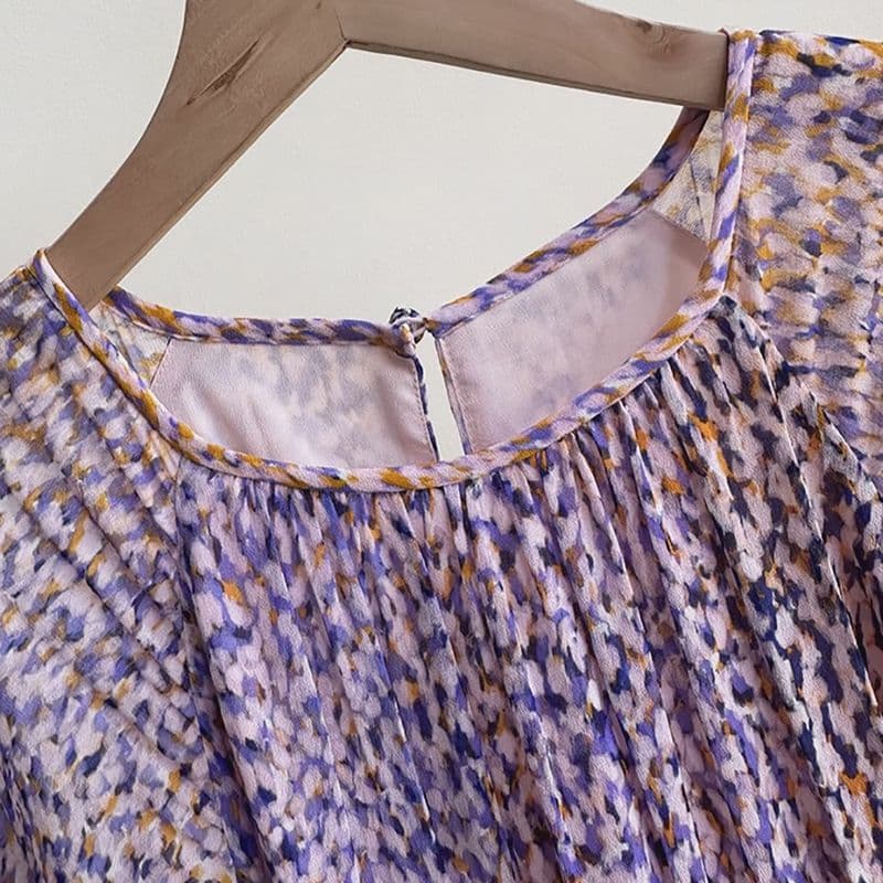 L.K.Bennett Royal Ascot Elowen Lilac Print Midi Dress 13 result