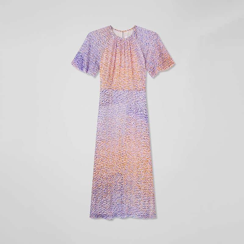 L.K.Bennett Royal Ascot Elowen Lilac Print Midi Dress 19 result