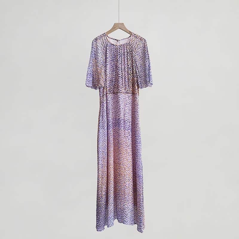 L.K.Bennett Royal Ascot Elowen Lilac Print Midi Dress 9 result