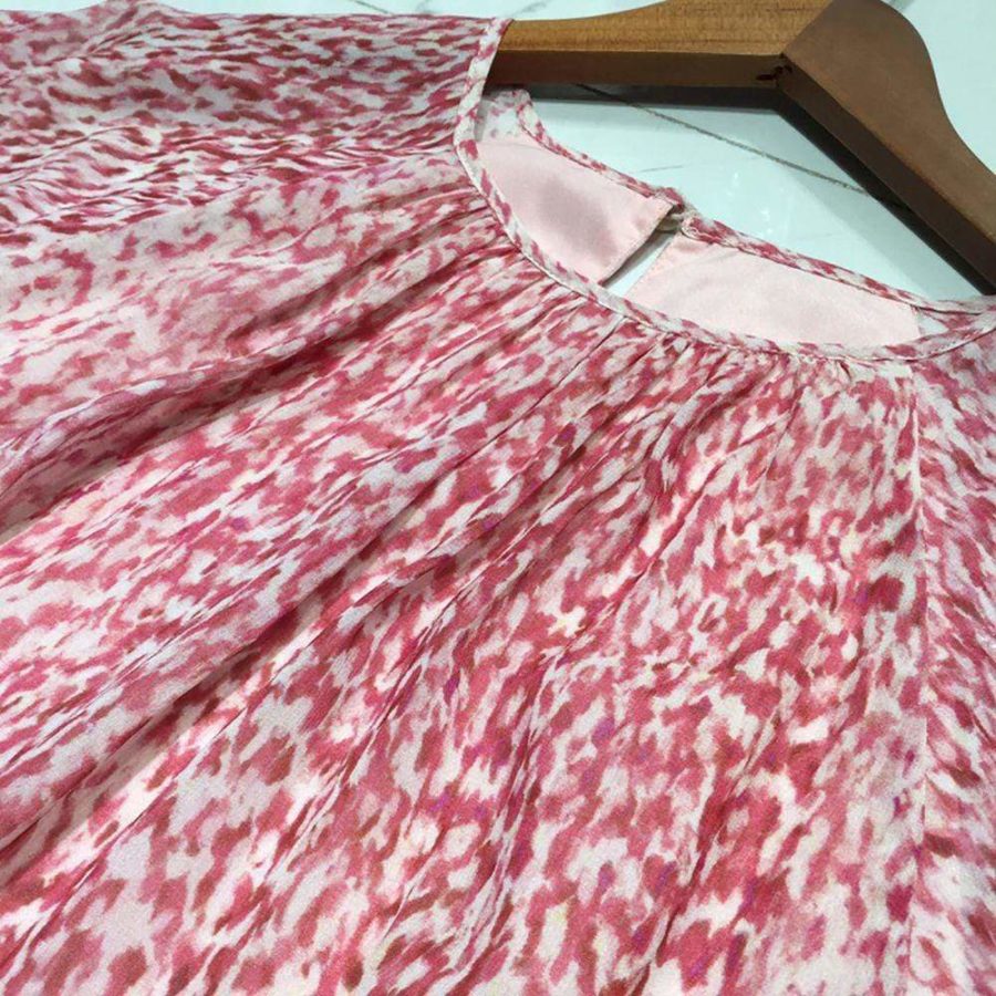 L.K.Bennett Elowen Pink Animal Print Midi Tea Dress Zoom Boutique Store dress L.K.Bennett Elowen Pink Animal Print Midi Tea Dress | Zoom Boutique