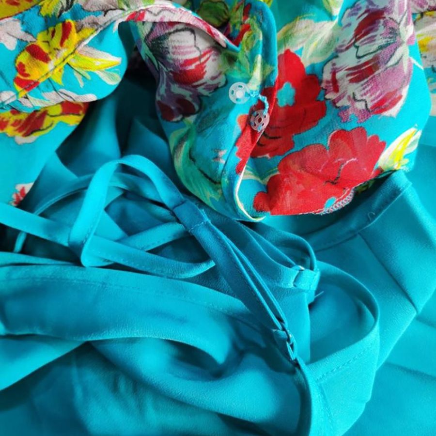 L.K. Bennett Gish Silk Floral Peony Tie Neck Midi Dress RRP$580 Zoom Boutique Store dress L.K. Bennett Gish Silk Floral Peony Tie Neck Midi Dress| Zoom Boutique