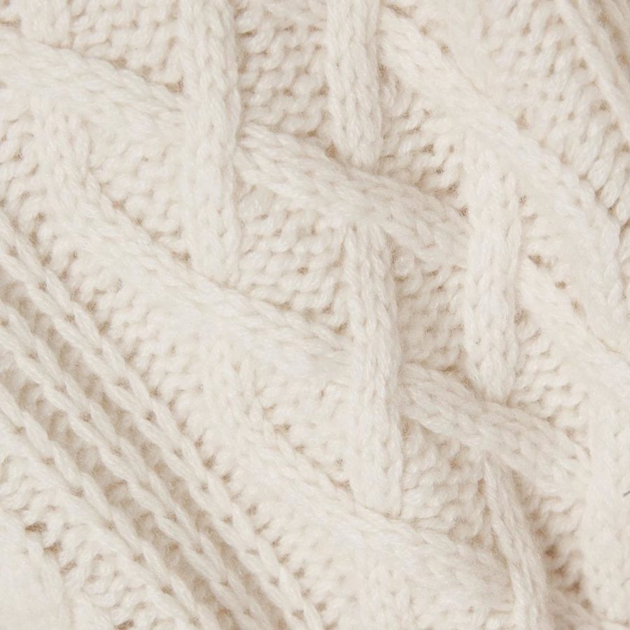 Nili Lotan Jodelle Cable Rib Knit Cashmere Sweater Jumper RRP$1239 Zoom Boutique Store sweater Nili Lotan Jodelle Cable Knit Cashmere Sweater Jumper | Zoom Boutique