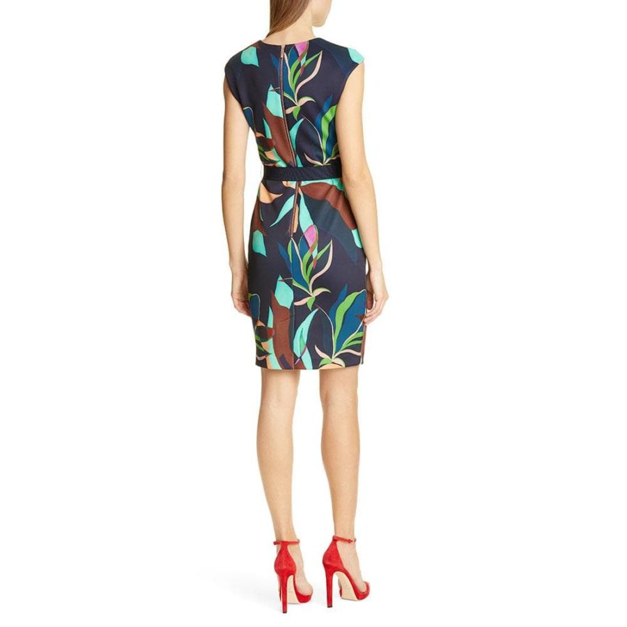 Ted Baker Adilyyn Supernatural Structure Bodycon Dress RRP$279 Zoom Boutique Store dress Ted Baker Adilyyn Supernatural Structure Bodycon Dress | Zoom Boutique