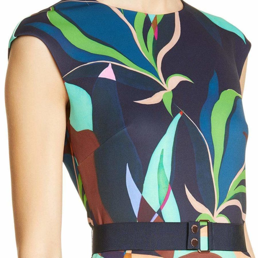Ted Baker Adilyyn Supernatural Structure Bodycon Dress RRP$279 Zoom Boutique Store dress Ted Baker Adilyyn Supernatural Structure Bodycon Dress | Zoom Boutique