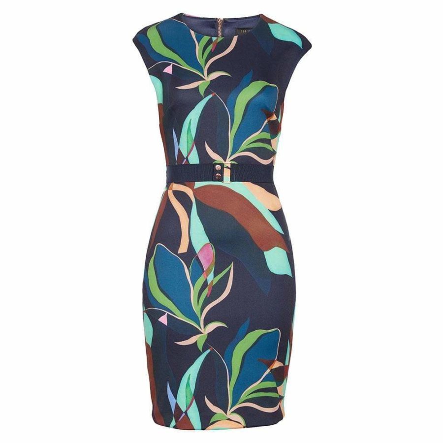 Ted Baker Adilyyn Supernatural Structure Bodycon Dress RRP$279 0 Zoom Boutique Store dress Ted Baker Adilyyn Supernatural Structure Bodycon Dress | Zoom Boutique