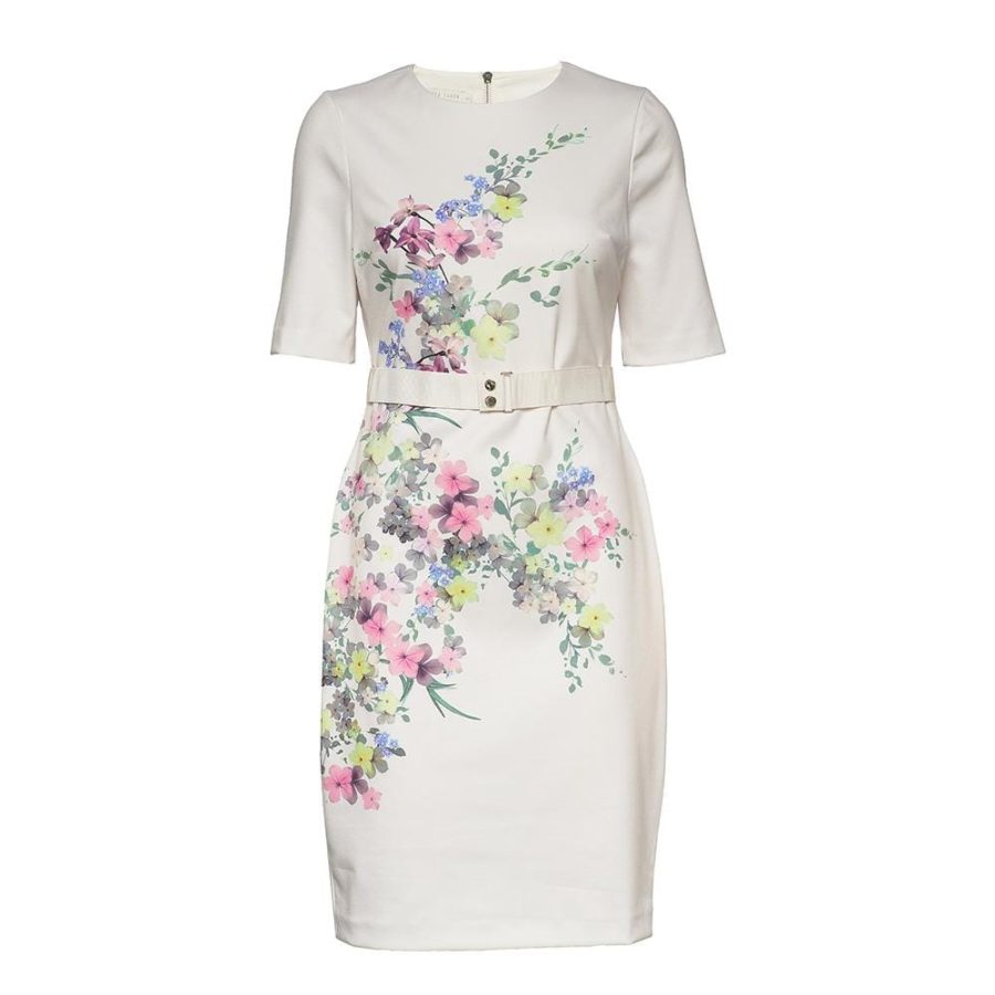 Ted Baker Camliaa Floral Jersey Bodycon Dress RRP$295 0 Zoom Boutique Store dress Ted Baker Camliaa Floral Jersey Bodycon Dress | Zoom Boutique