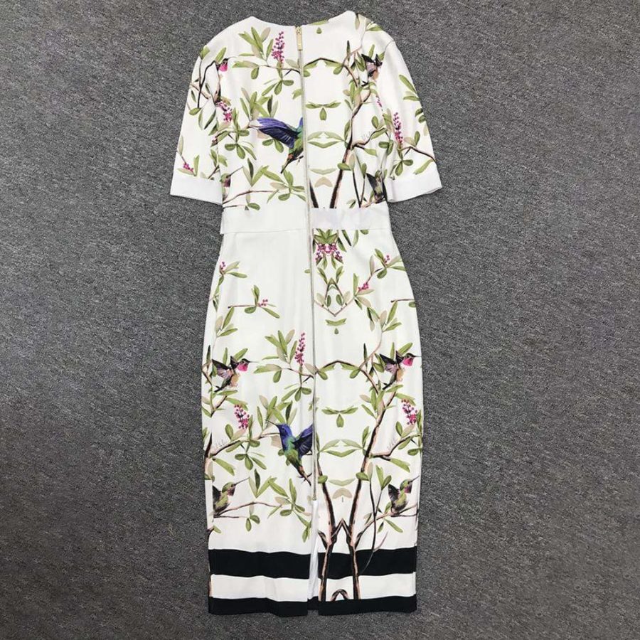 Ted Baker Evrely Highgrove V Neck Pencil Dress RRP$235 - Zoom Boutique Store