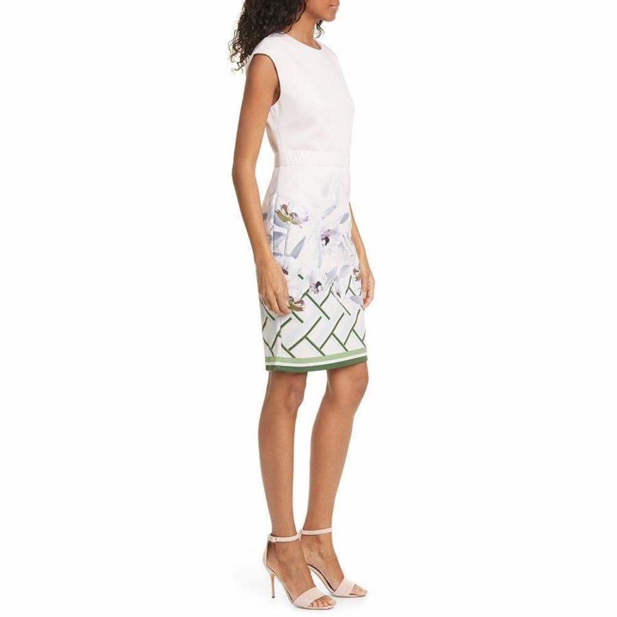 Ted Baker Hailey Everglade Cap Sleeve Bodycon Dress RRP$279 - Zoom Boutique Store