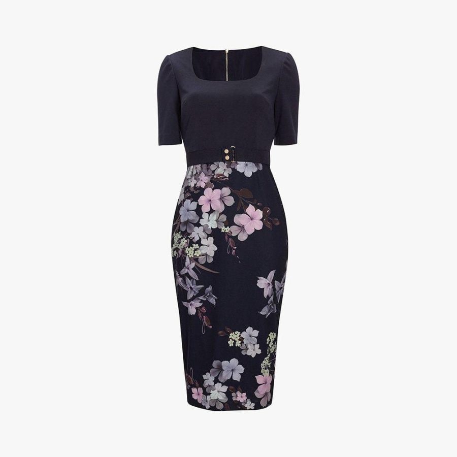 Ted Baker Laarra Pergola Printed Bodycon Floral Pencil Dress 0 Zoom Boutique Store dress Ted Baker Laarra Pergola Printed Bodycon Pencil Dress | Zoom Boutique