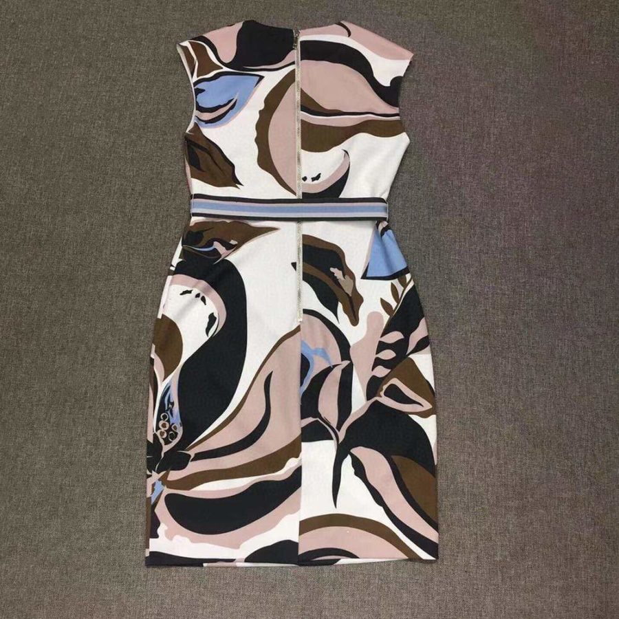 Ted Baker Liziiey Masquerade Print Sheath Dress RRP$279 - Zoom Boutique Store