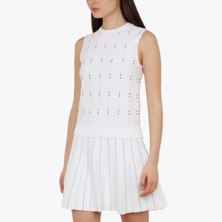 Ted Baker Lornia Stitch Detail Fit & Flare Mini Dress RRP$295 Zoom Boutique Store dress Ted Baker Lornia Stitch Detail Fit & Flare Mini Dress | Zoom Boutique