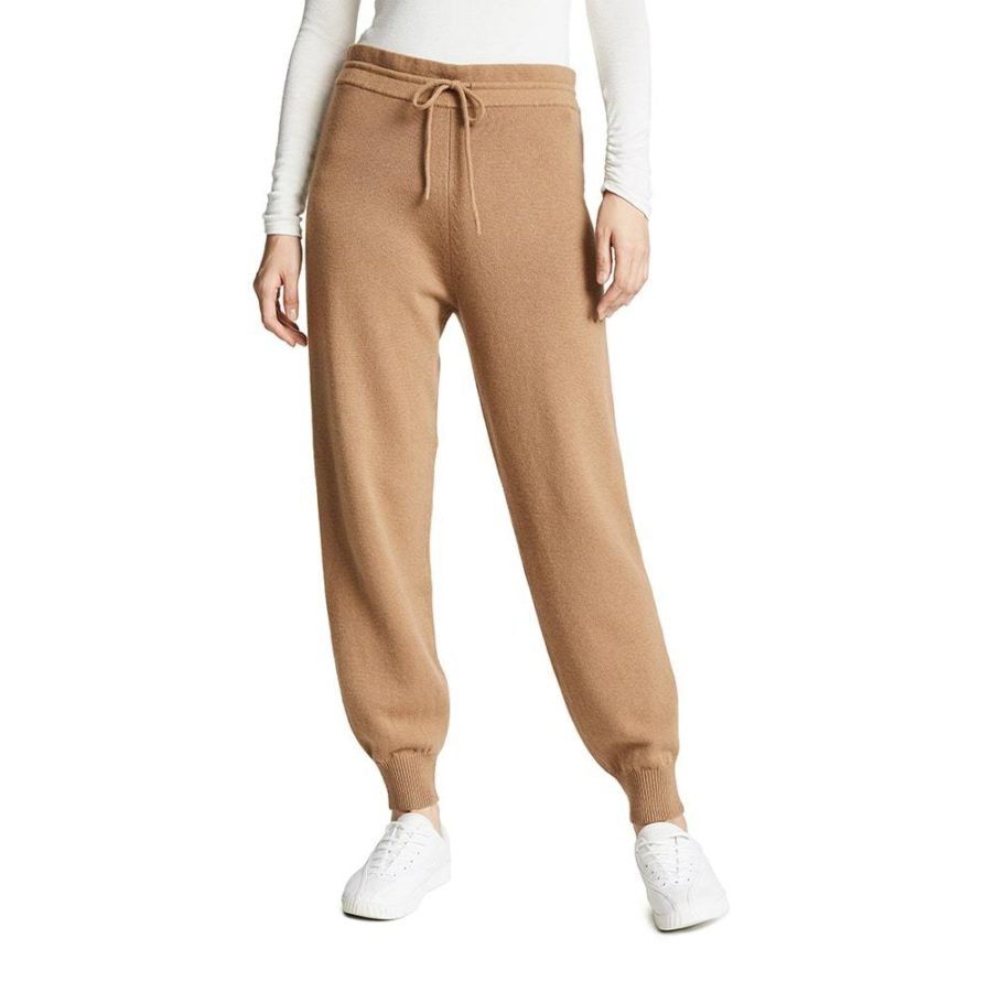 Theory Relaxed Drop Shoulder Wool Cashmere Sweater & Track Knit Pants RRP$375+$395 Zoom Boutique Store sweater Theory Drop Shoulder Wool Cashmere Sweater Knit Pants | Zoom Boutique