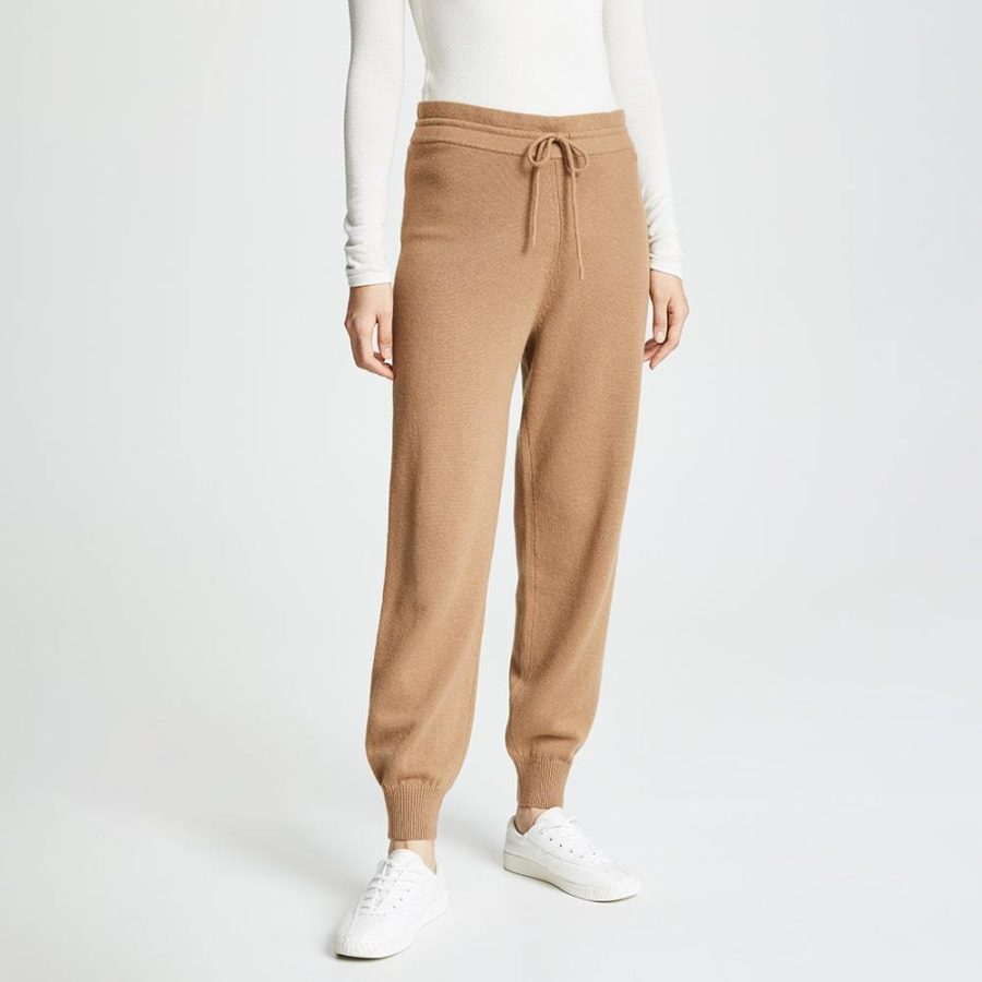 Theory Relaxed Drop Shoulder Wool Cashmere Sweater & Track Knit Pants RRP$375+$395 Zoom Boutique Store sweater Theory Drop Shoulder Wool Cashmere Sweater Knit Pants | Zoom Boutique