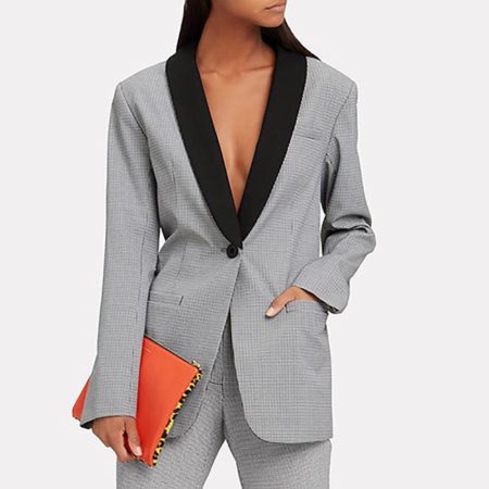 Pcutrone Womens Elegance Mid Length Shawl Blazer Coat Poncho Jacket 