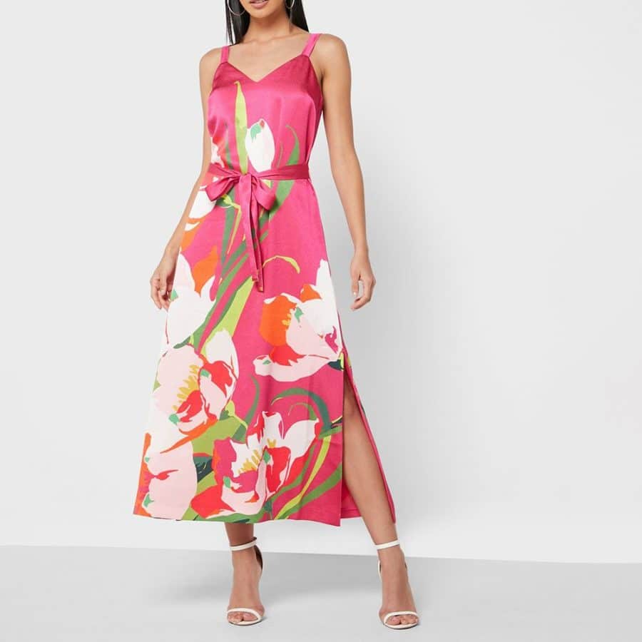 TED BAKER Meaaa Floral Print Dress result