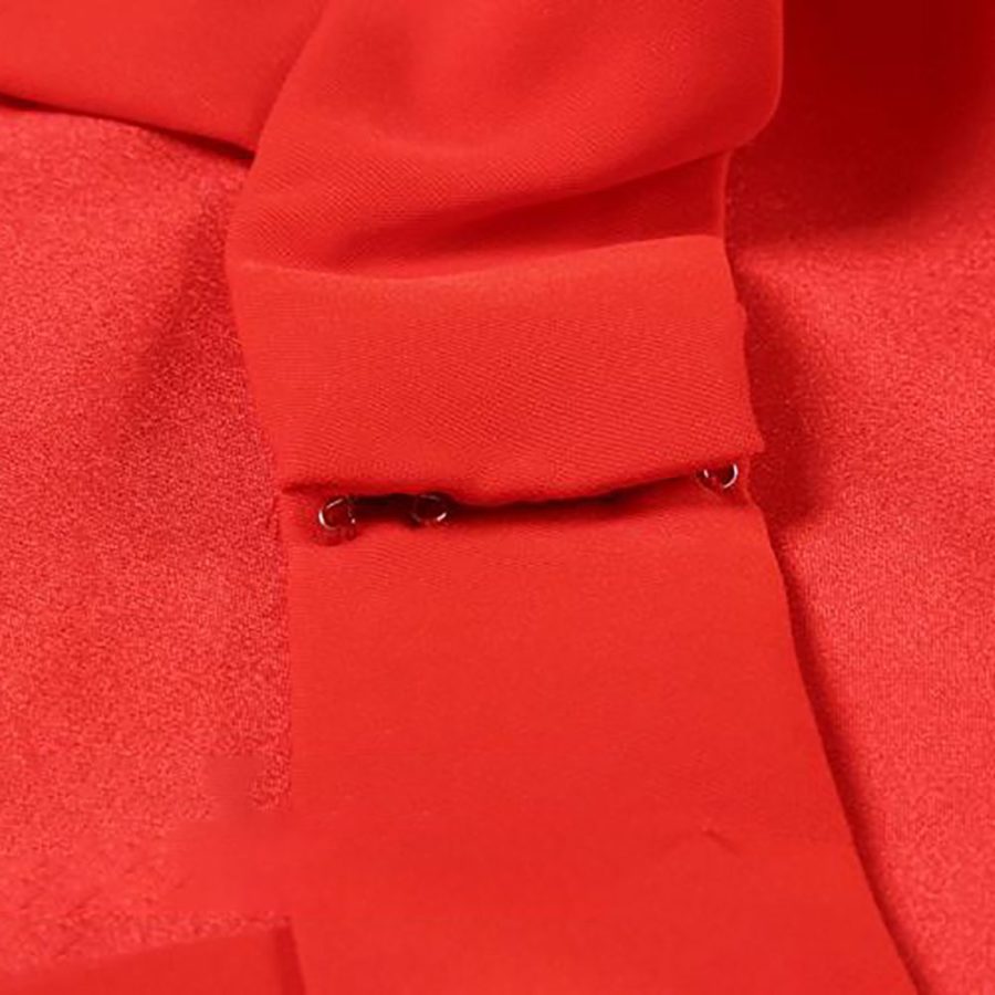 BCBG Maxazria Kiara Red Sleeveless Peplum Thigh Split Maxi Gown Dress 6 result