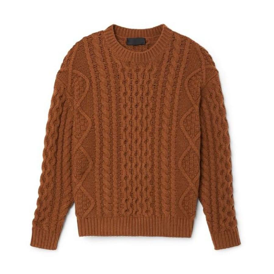 Nili Lotan Georgie Cashmere Sweater brown result