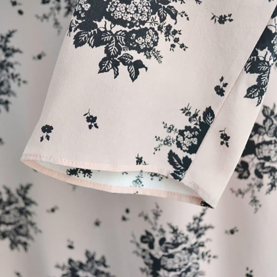 L.K.Bennett Pink Yoko Toile Shadow Print Dress 12 result