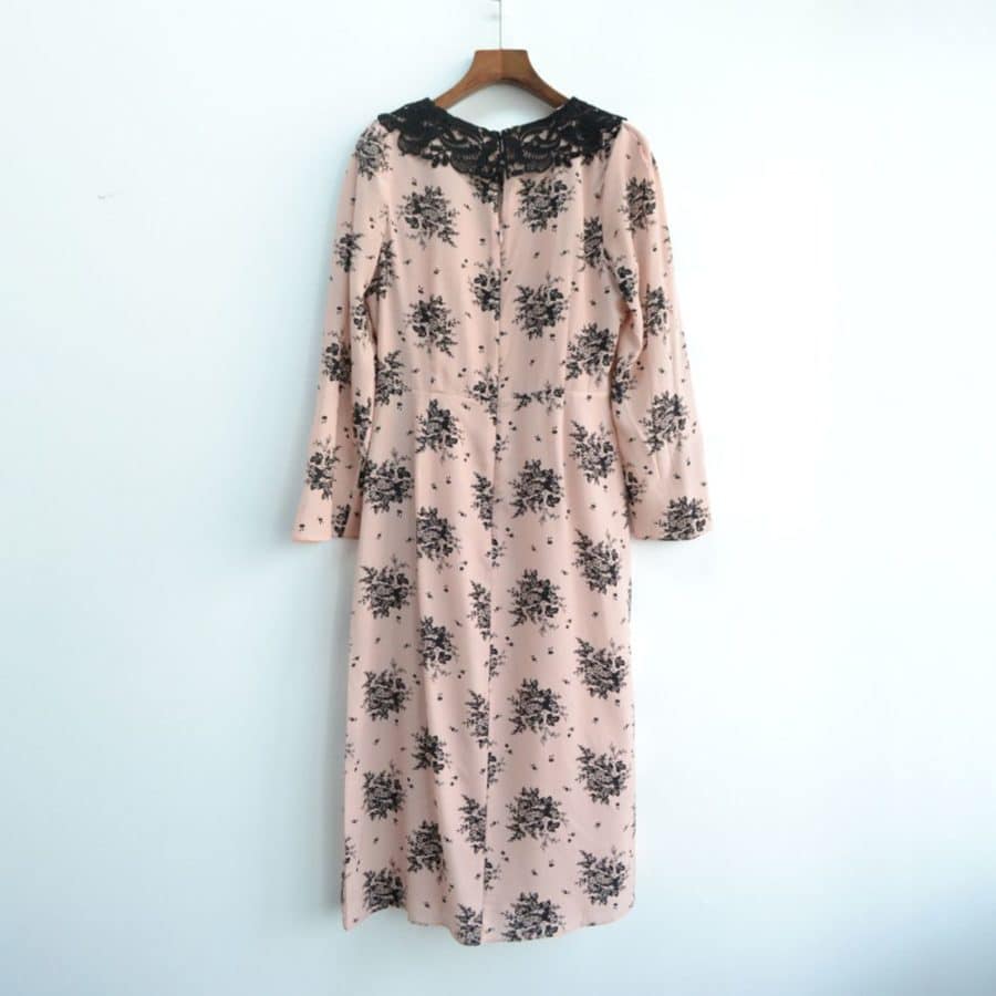 L.K.Bennett Pink Yoko Toile Shadow Print Dress 15 result