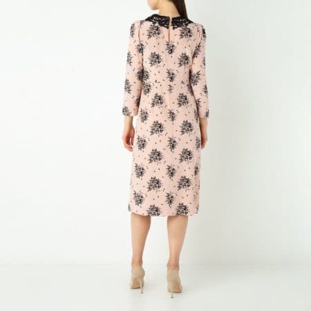 L.K.Bennett Pink Yoko Toile Shadow Print Dress 3 result
