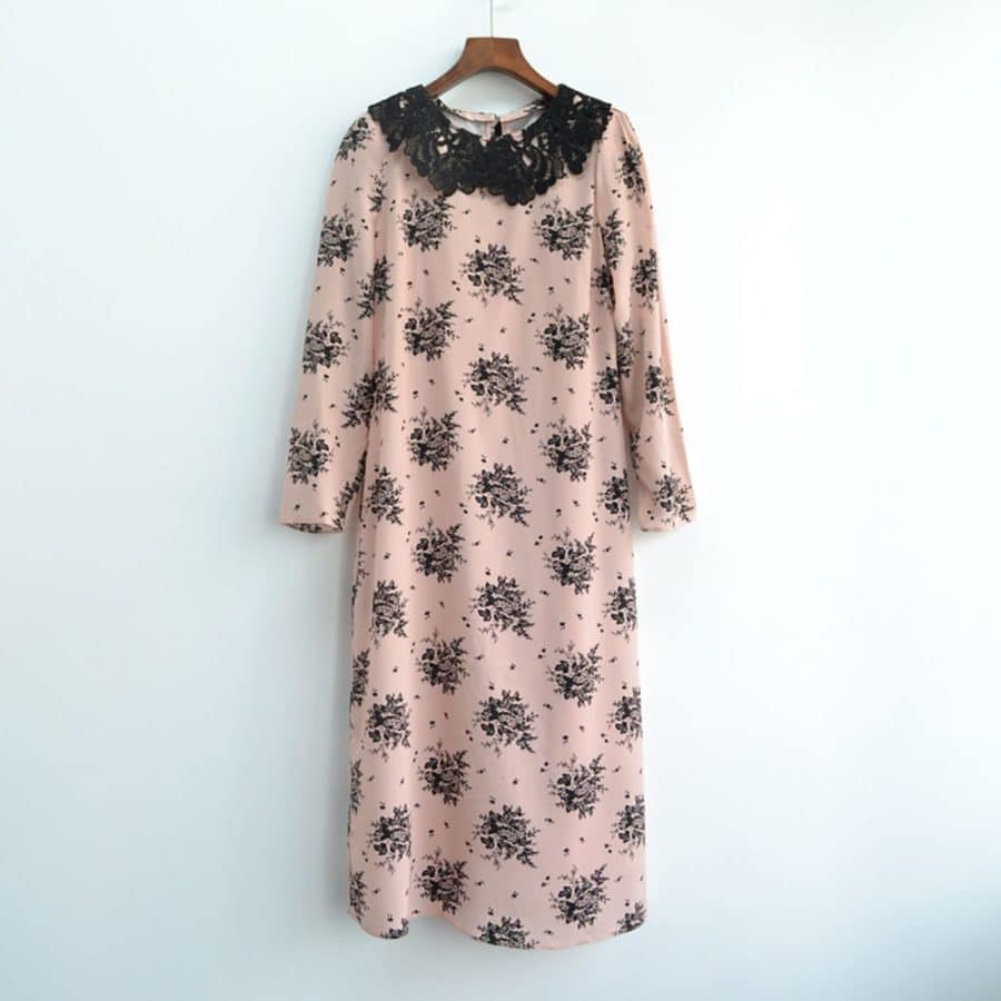 L.K.Bennett Pink Yoko Toile Shadow Print Dress 5 result