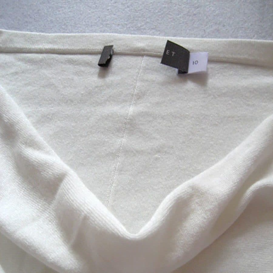 Mint Velvet Cowl Neck Ombre Batwing Jumper Blouse Knit Top Grey White 5 result
