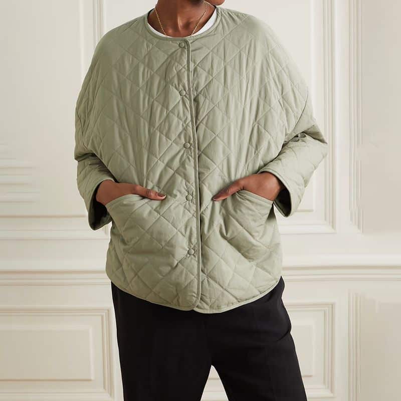 TOTEME Quilted organic cotton quilted jacket 3 result
