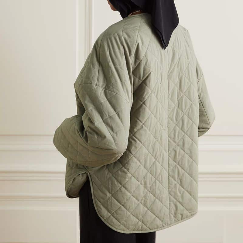 TOTEME Quilted organic cotton jacket 4 result
