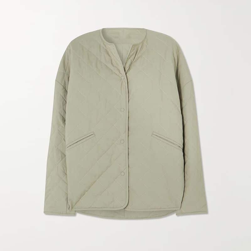 TOTEME Quilted organic cotton jacket result