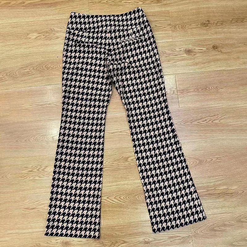 Alice Olivia Olivia Houndstooth Bootcut Pants 10 result