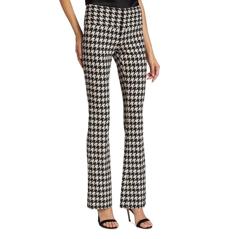 Alice Olivia Olivia Houndstooth Bootcut Pants 5 result