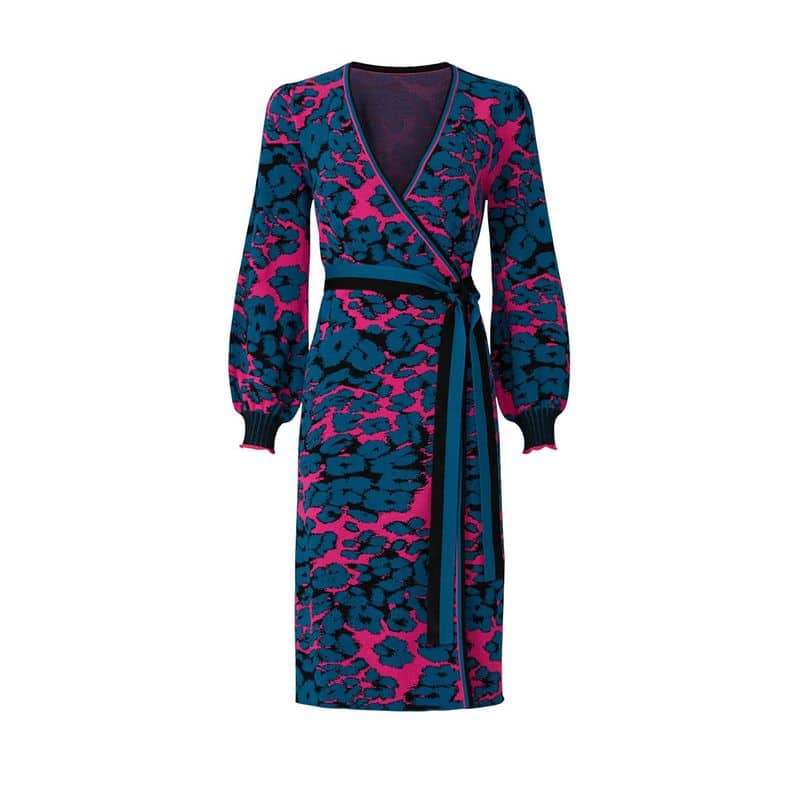 Diane von Furstenberg Lois Leopard Wrap Dress result