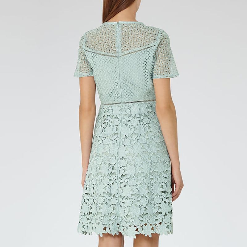 Reiss Heather Waxed Lace Cocktail Dress 3 result