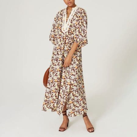 Tory Burch Printed Puff Sleeve Tunic Dress result
