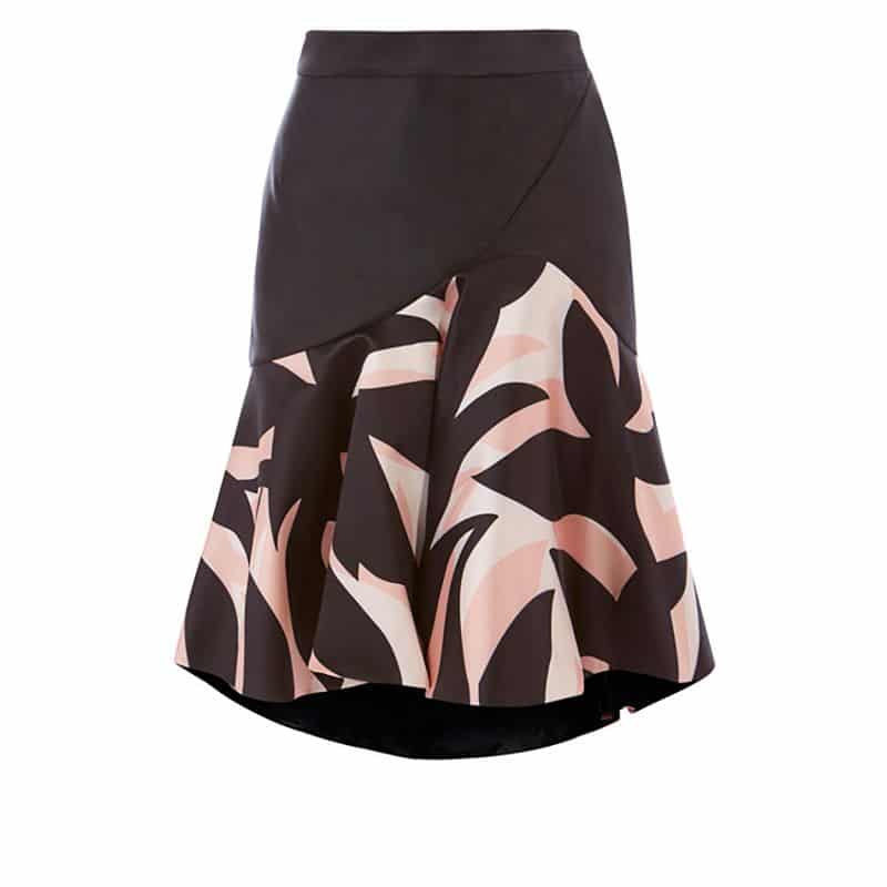 Coast Taila Short Striking Print Fit Flare Skirt result