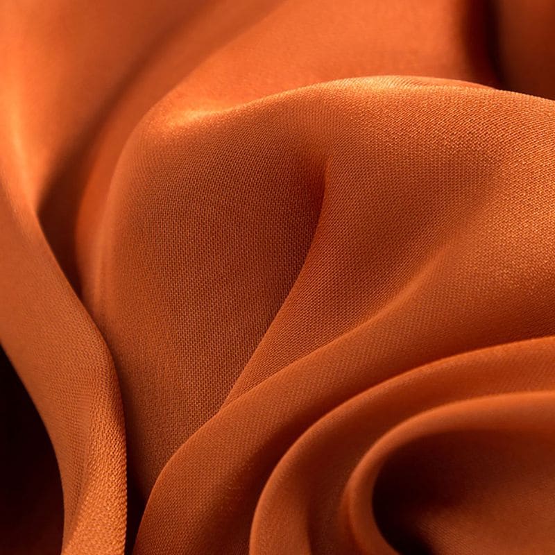 MAJE Radjinette Layered Satin Dress In Orange 11 result