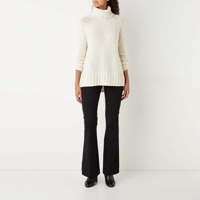 reiss STEVIE Cashmere Mix Roll Neck Sweater ivory 2 result