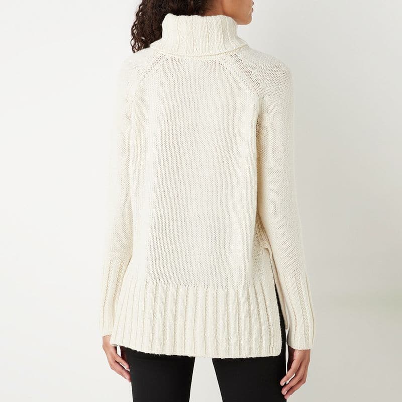 reiss STEVIE Cashmere Mix Roll Neck Sweater ivory 3 result