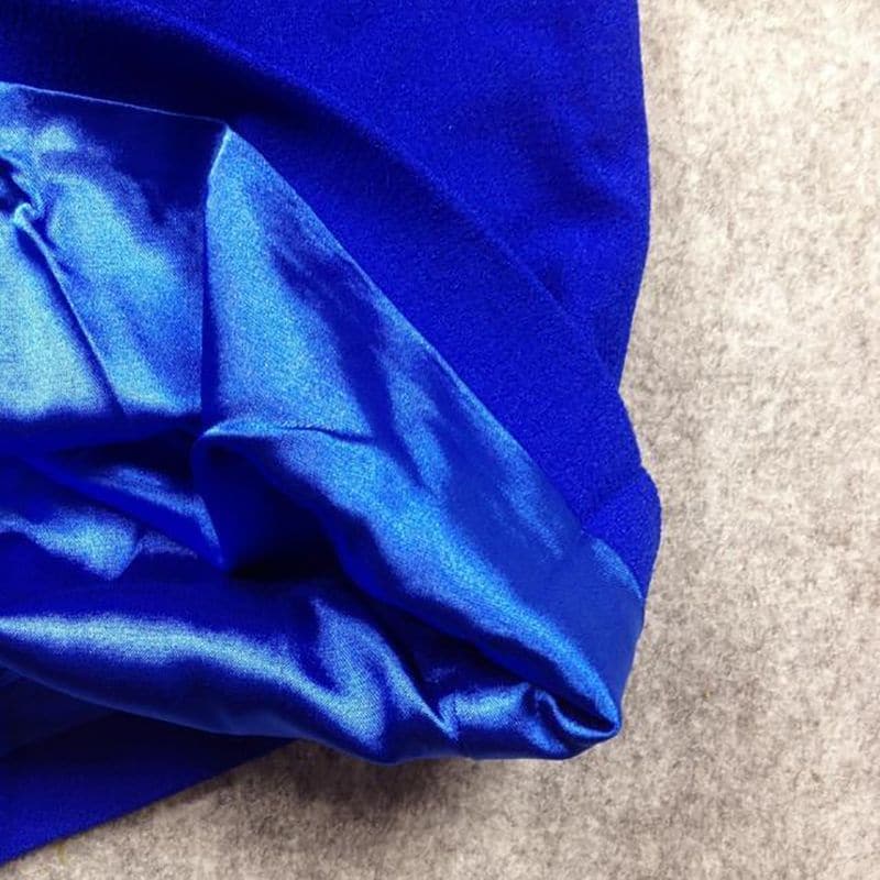 AQAQ by Aqua Layla Knee Length Low Back Bodycon Dress Cobalt Blue 12 result