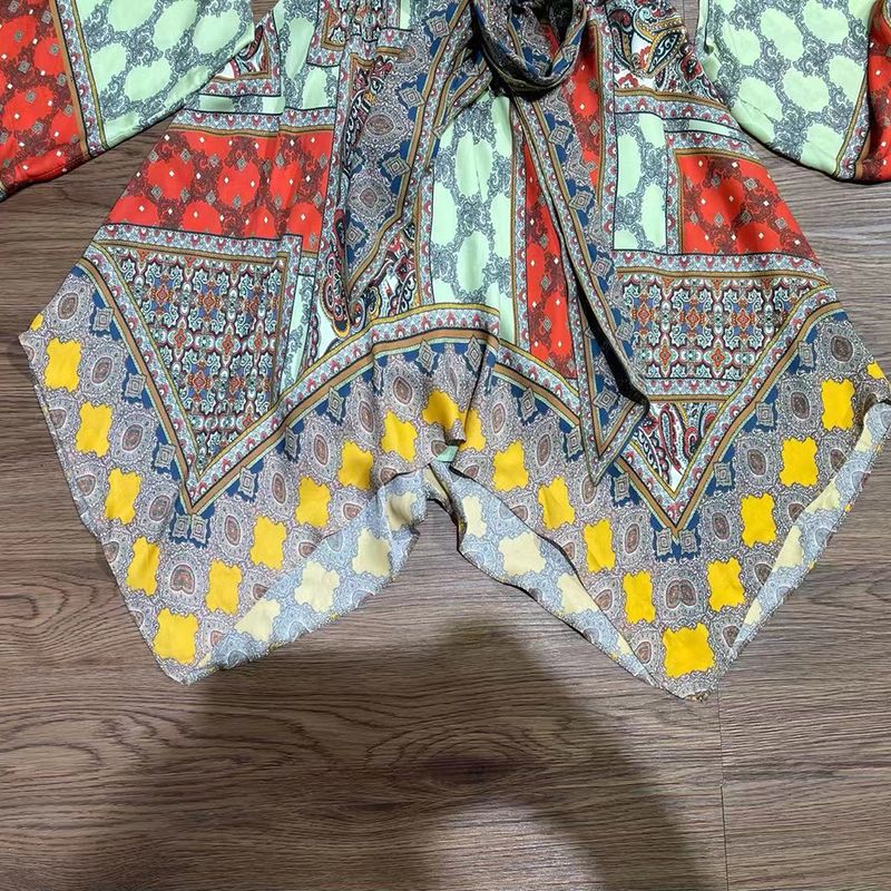AliceOlivia Haveri scarf print dress 14 result