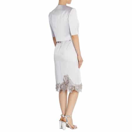 Coast Delores Satin Duchess Cut Work Lace Silhouette Cocktail Dress 2 result