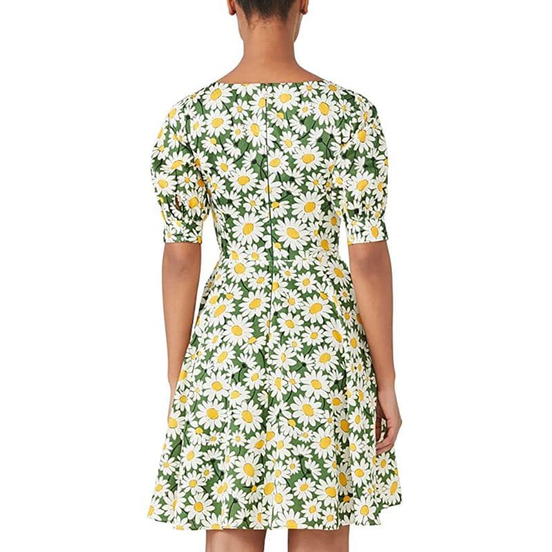 Kate Spade Kate Daisy Puff Sleeve Dress 2 result