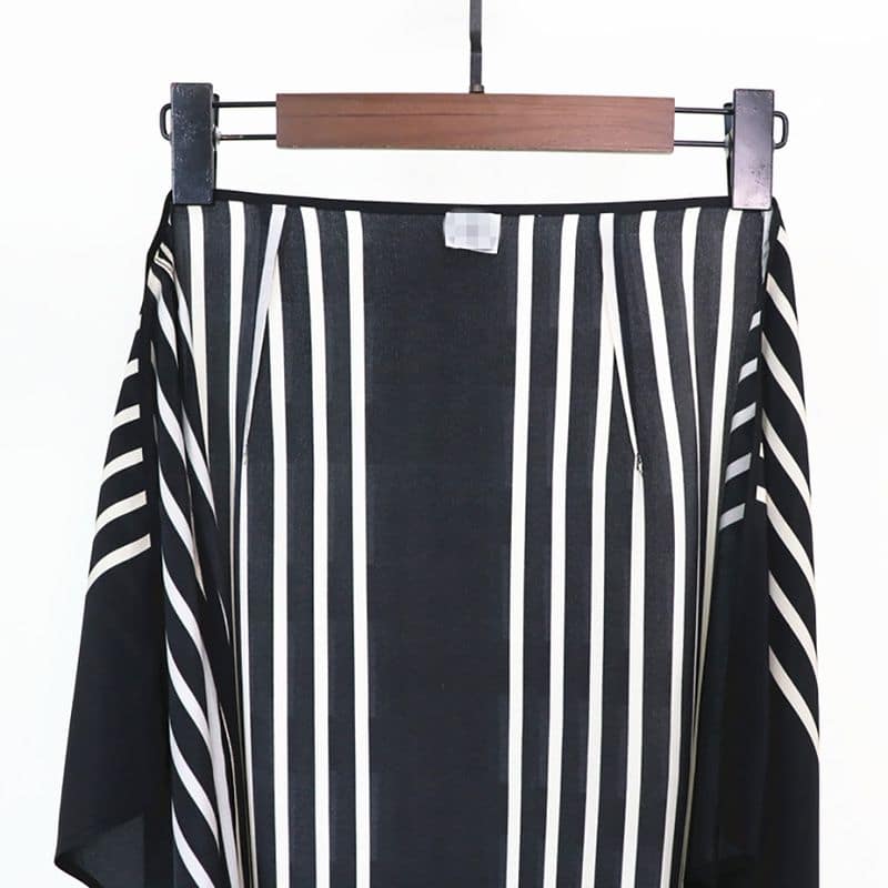 Totême Monogram Silk Jacquard Wrap Skirt 7 result