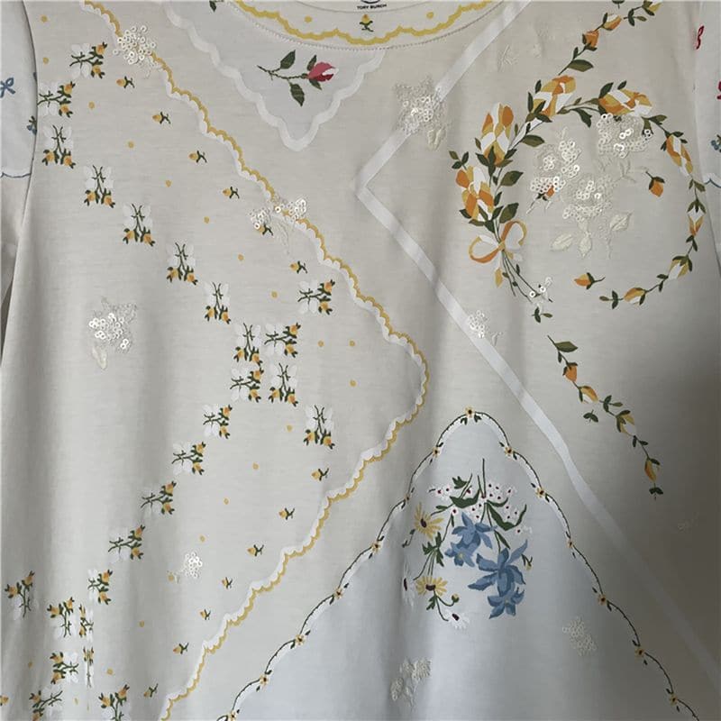 Tory Burch Handkerchief Printed Mini Dress | Buy 100% Best Quality