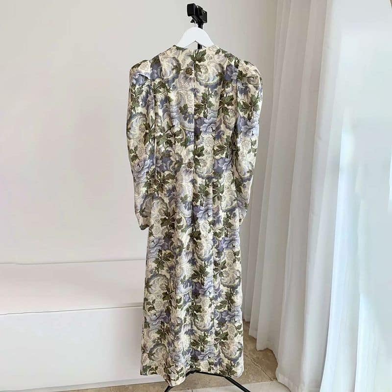 ALÉMAIS Womens Phillipa Printed Linen Maxi Dress 5 result