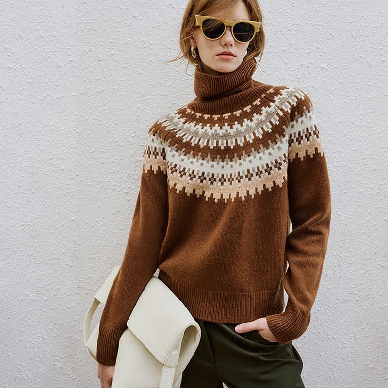 NILI LOTAN STRICK ALESANDER wool blend sweater result