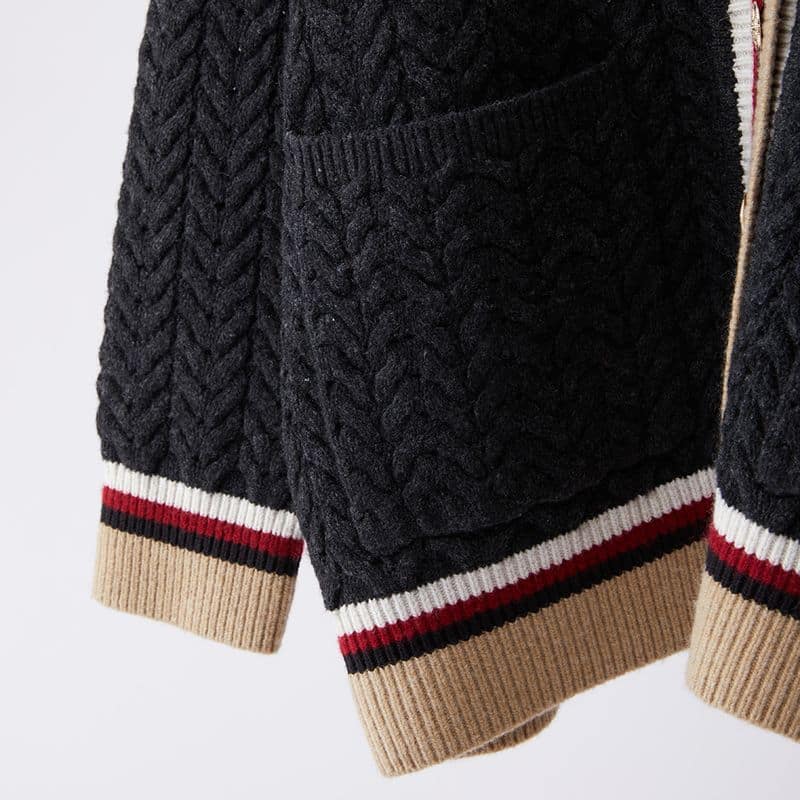 Sandro Tommy Oversized Cable Knit Cardigan 9 result