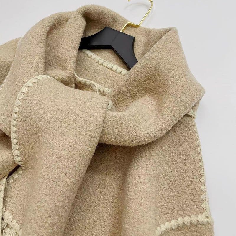 TOTEME Draped fringed wool blend jacket 11 result