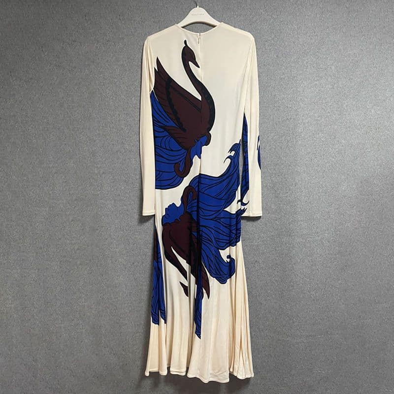 Tory Burch Pleated Printed Jersey Midi Dress 13 result