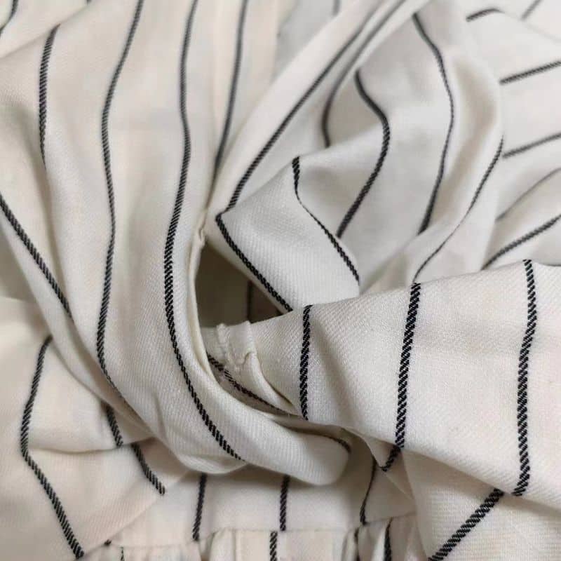 Derek Lam 10 Crosby Maya Stripe Linen & Cotton Twist Front Dress 10 result